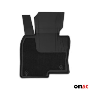 Mazda CX-5 Floor Mats - Omac - Rubber TPE - Black - 2017-2025